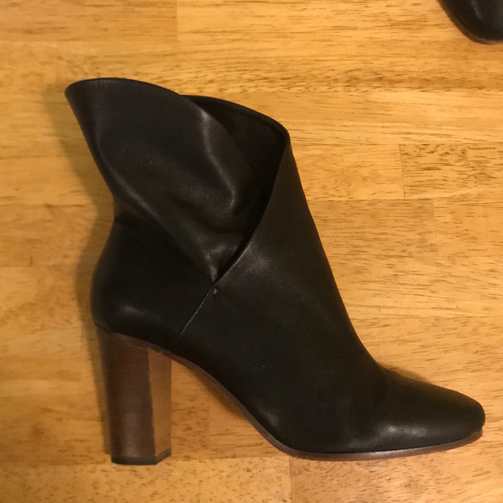 Celine Wrap Bootie in Napa